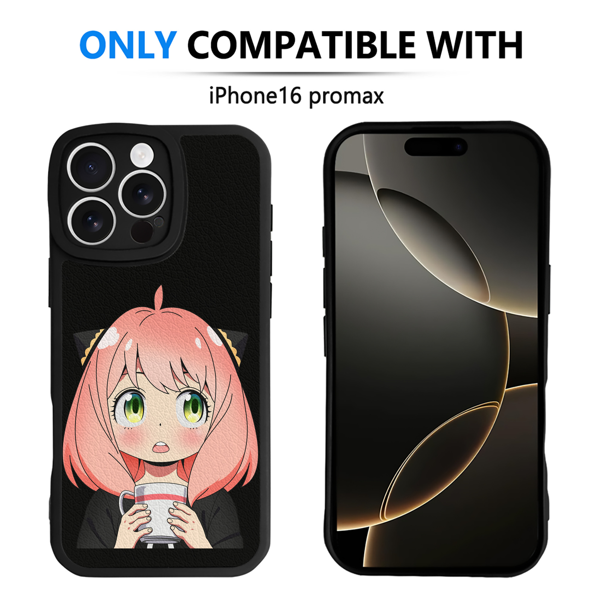 （画像用） SPY×FAMILY间谍家家酒 【iPhone 16シリーズ対応】シリコンスマホケース（レザー調） 材質：シリコン
